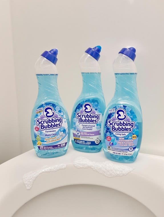 choosing scrubbing bubbles cleaner