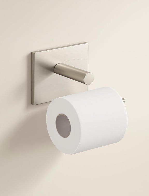 luxury brushed nickel holders