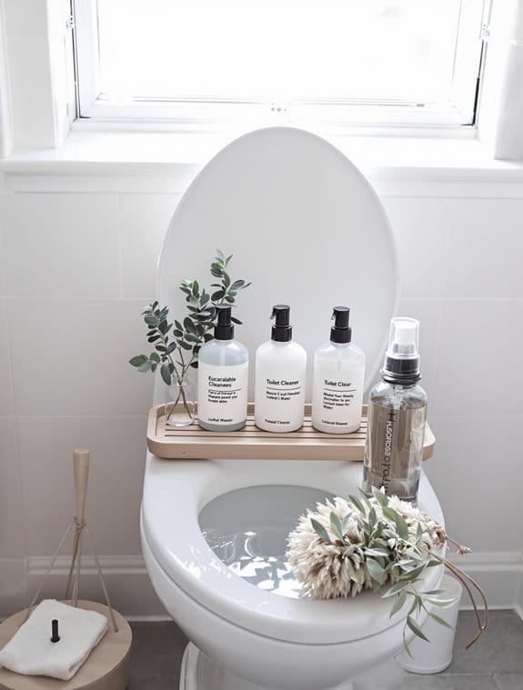safe toilet cleaner selection