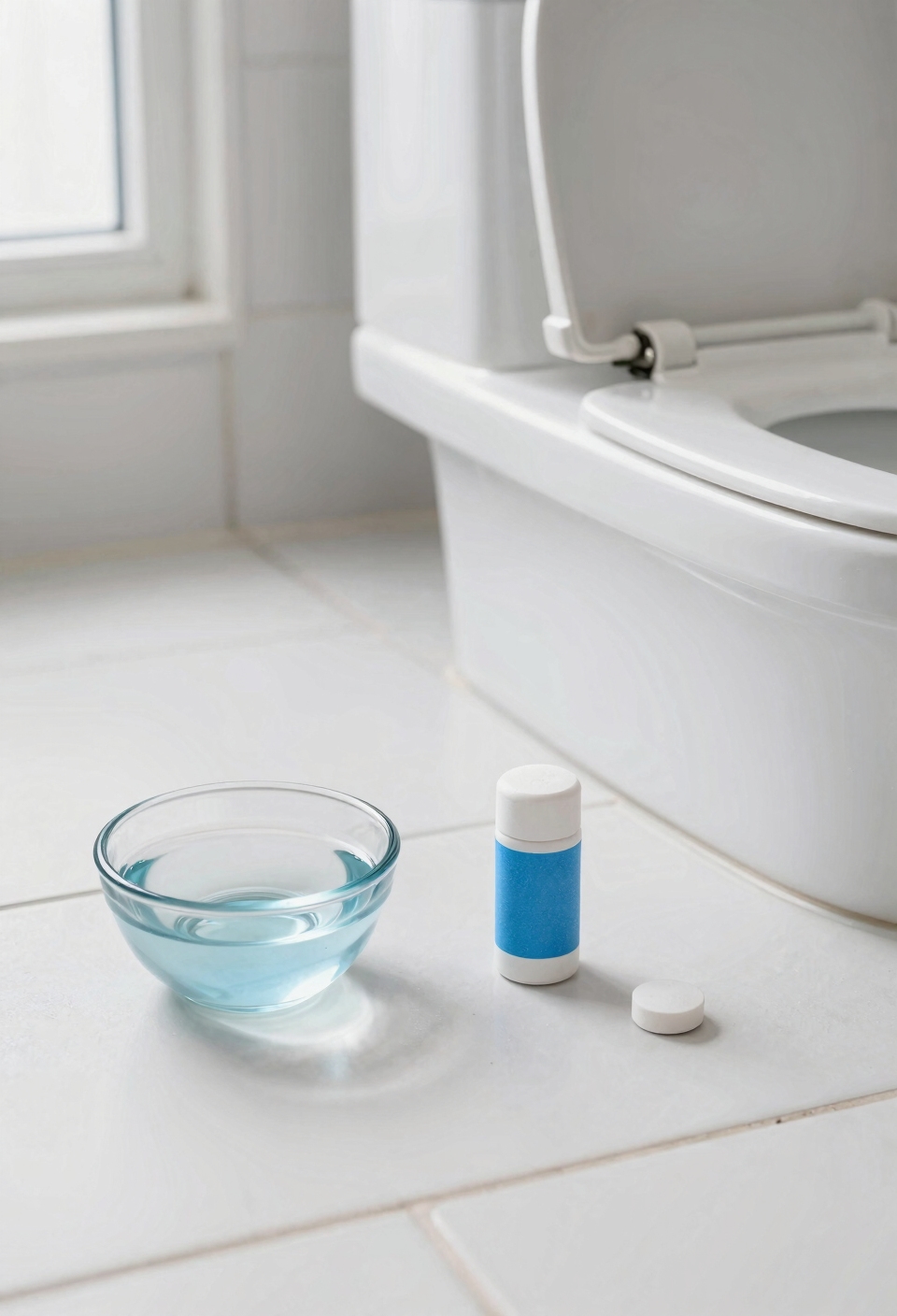 automatic tank tablets prevent buildup