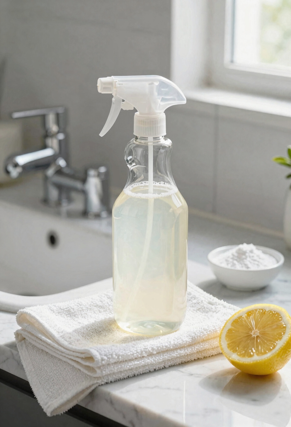 baking soda and vinegar cleaning