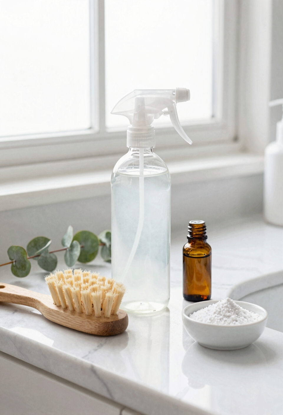 baking soda vinegar tea tree