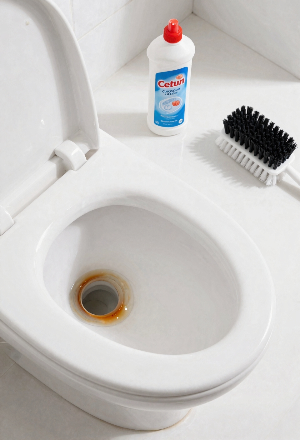 bleach fails acids dissolve minerals