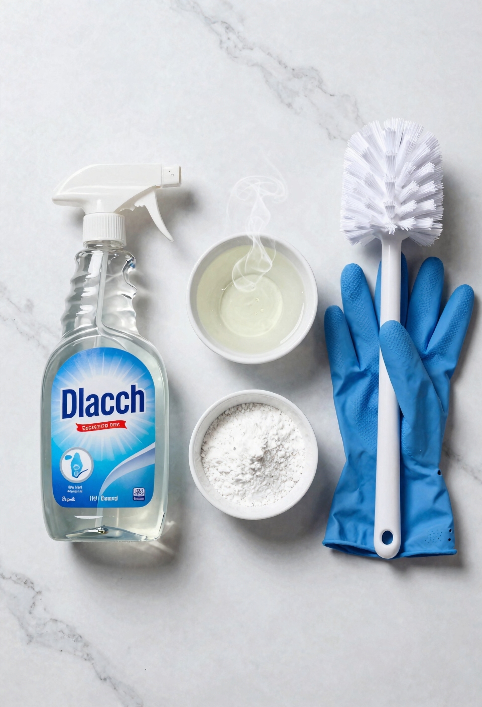 bleach kills fast residue
