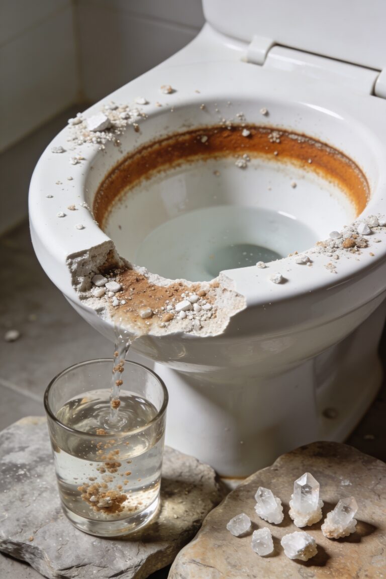 calcium and mineral buildup