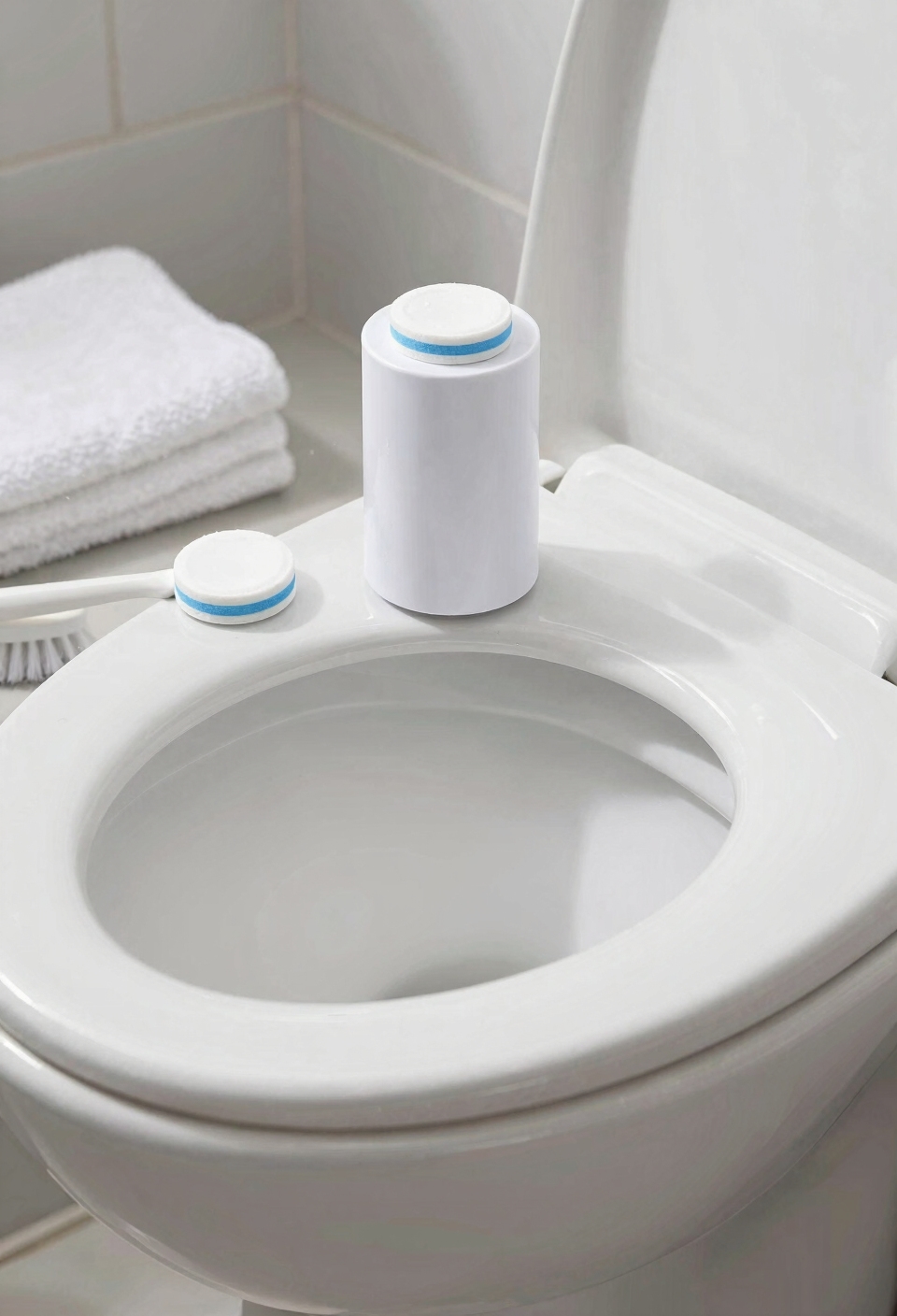 continuous rust targeting toilet treatment