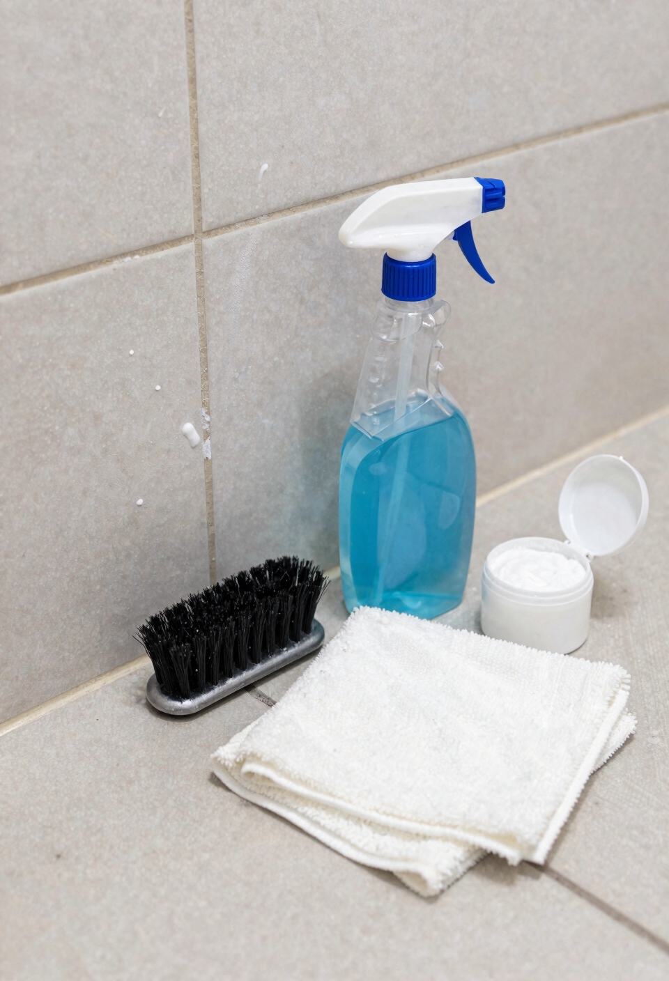 deep weekly grout and deodorizing