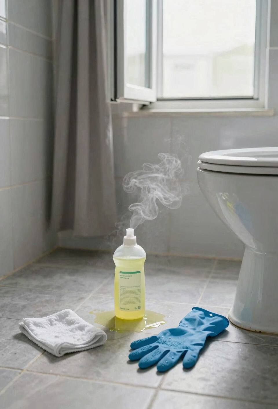 evacuate ventilate call poison control
