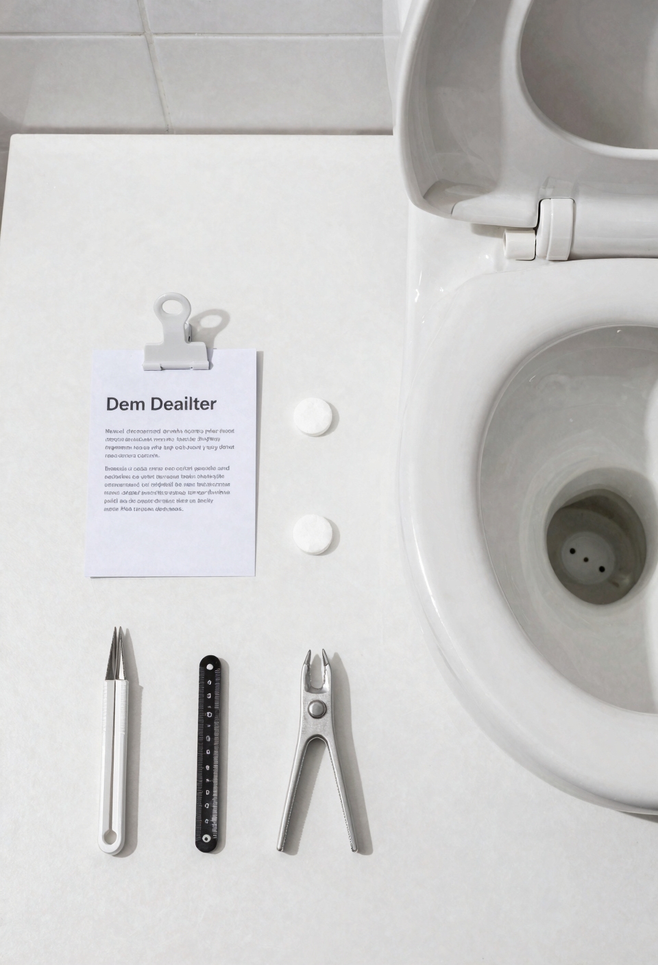 install tablets flush to activate
