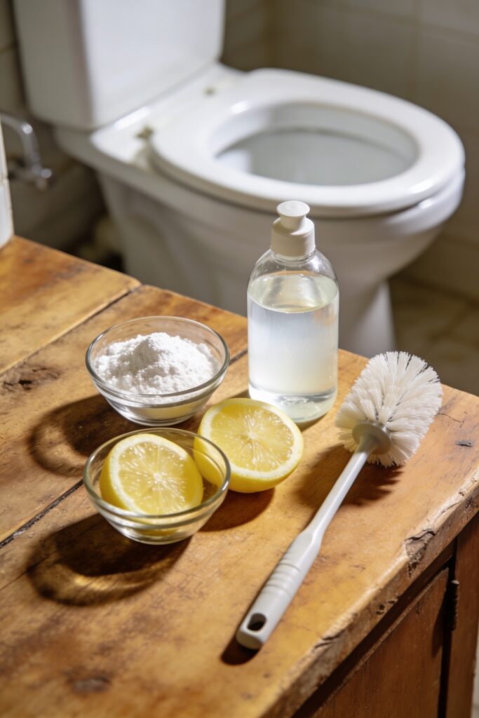 kitchen ingredient toilet bowl cleaners