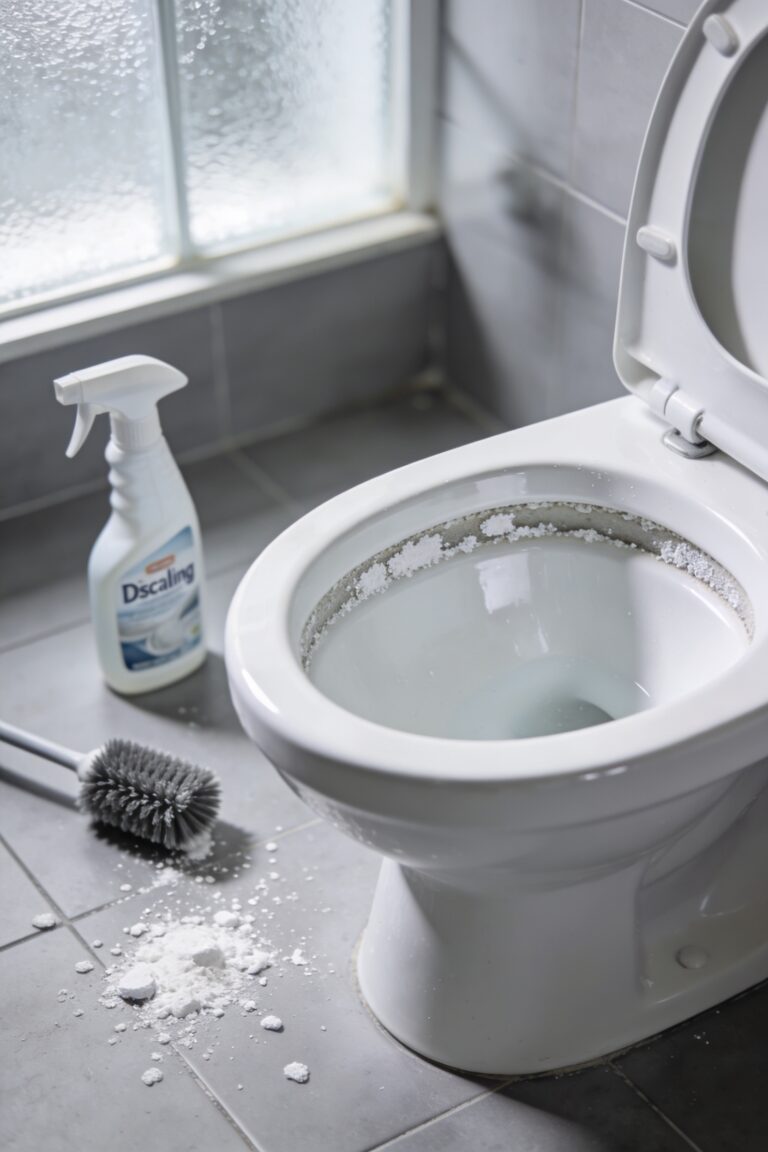 mineral rich hard water deposits