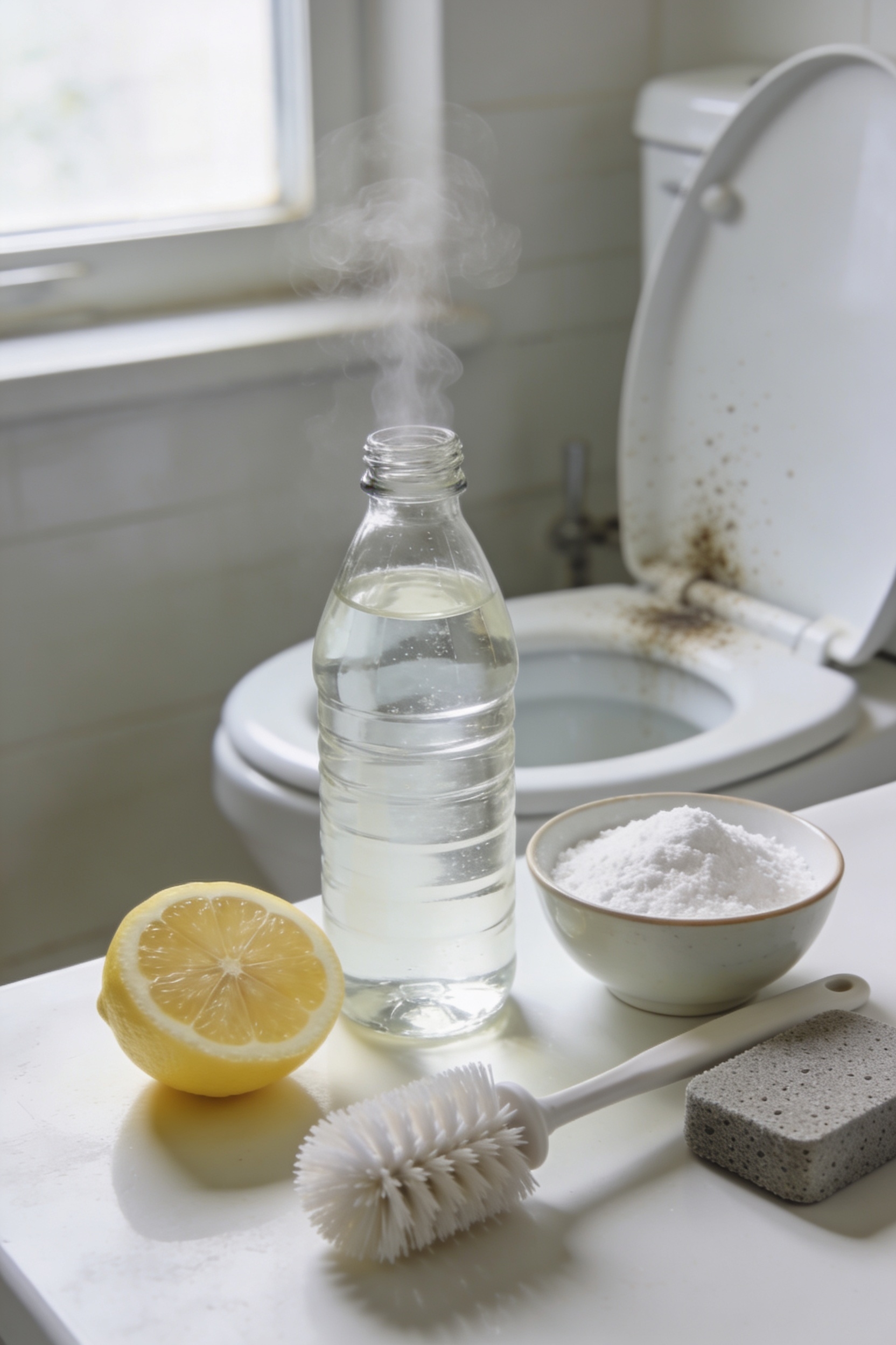 natural toilet scale removers