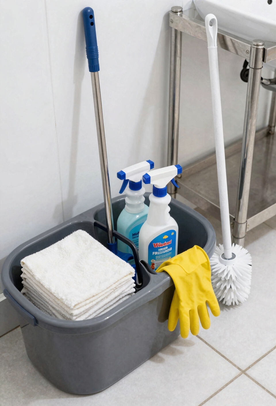 restrooms cleaned daily odor controlled