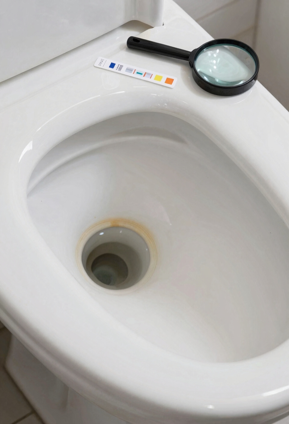 spot early toilet limescale