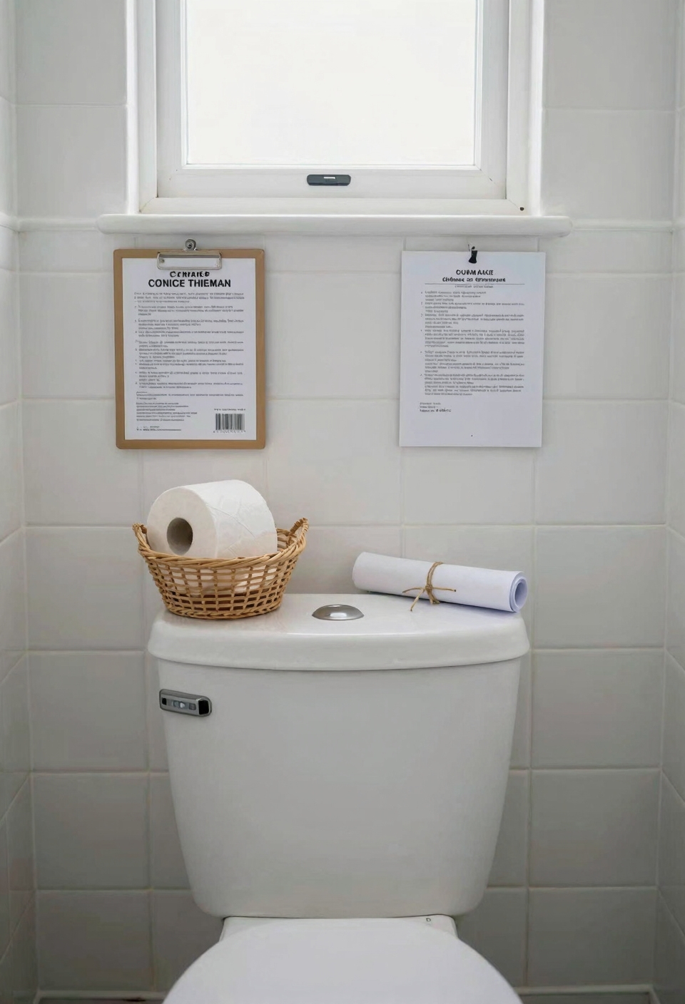 toilet paper only nothing else