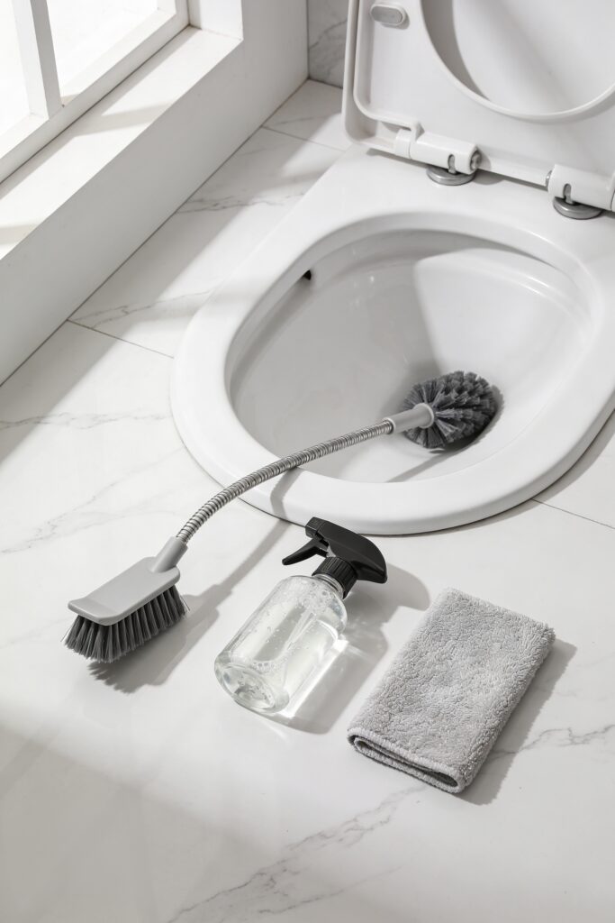tools for cleaning under rim