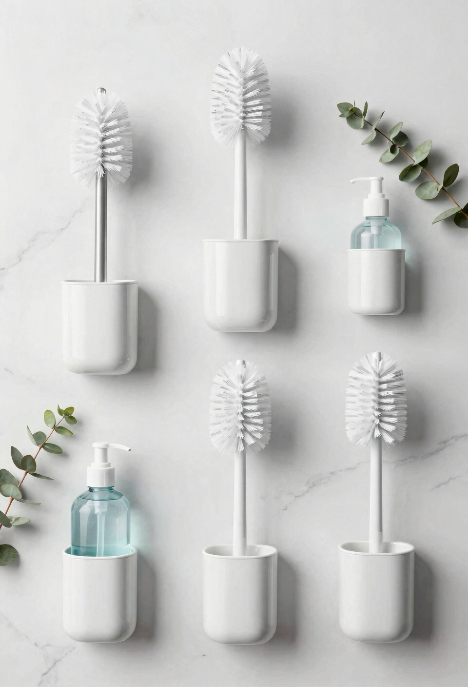 under rim silicone brush sets
