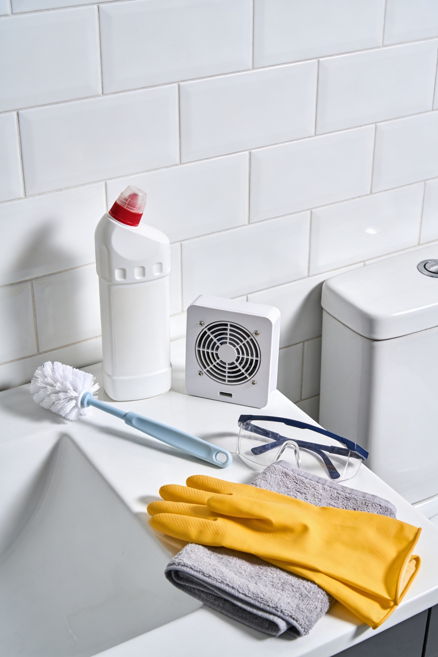 use protective gloves and ventilation