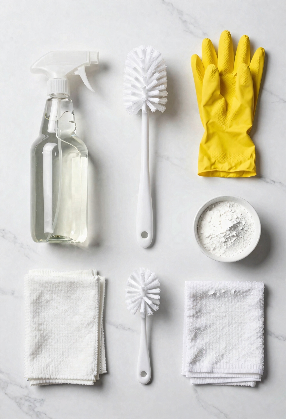 vinegar tools pumice toothbrush