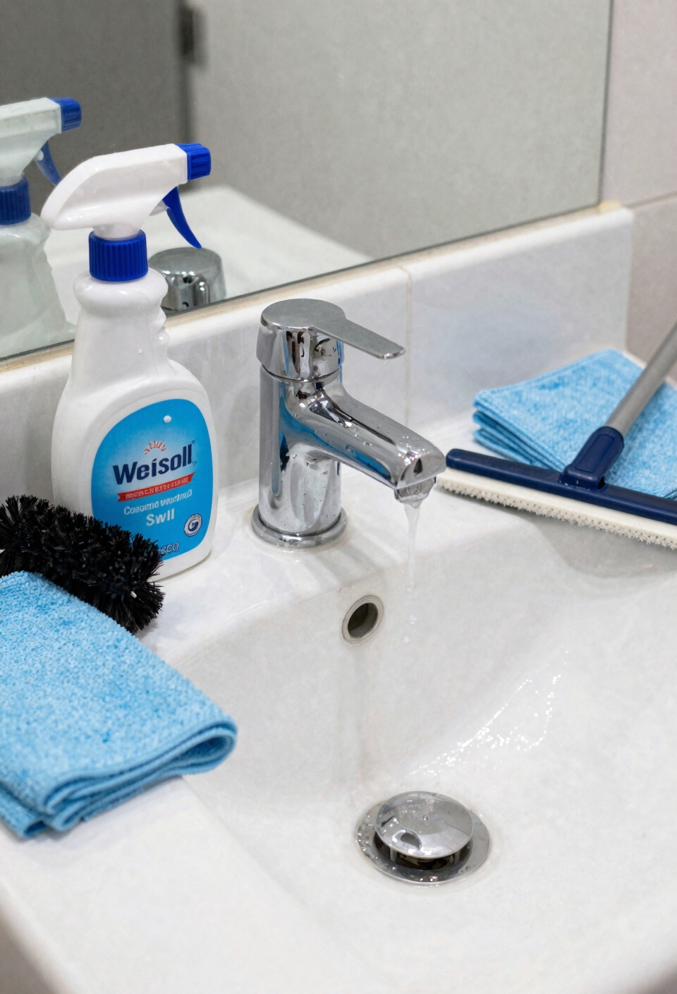 weekly hard water scum prevention