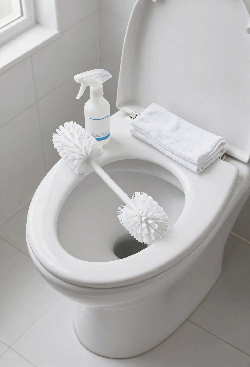 weekly scrubbing prevents permanent stains
